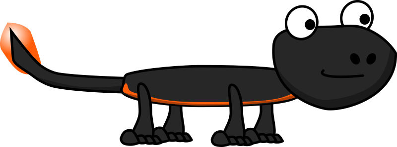 Cartoon Newt