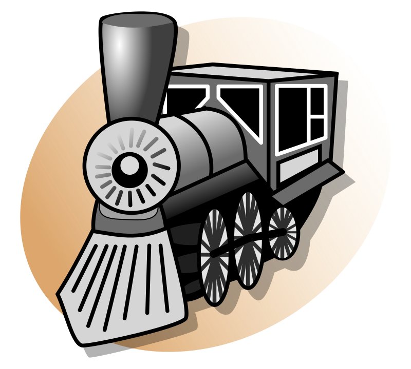 P train brown