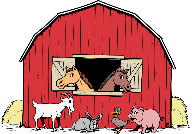 Barnyard Animals - Colour Remix