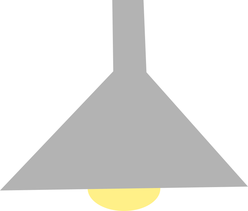 Hanging Ceiling Lamp Simple Cartoon Comic Style