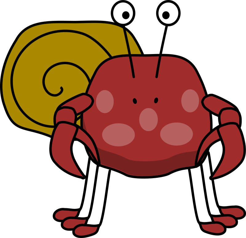 Strawberry Hermit Crab