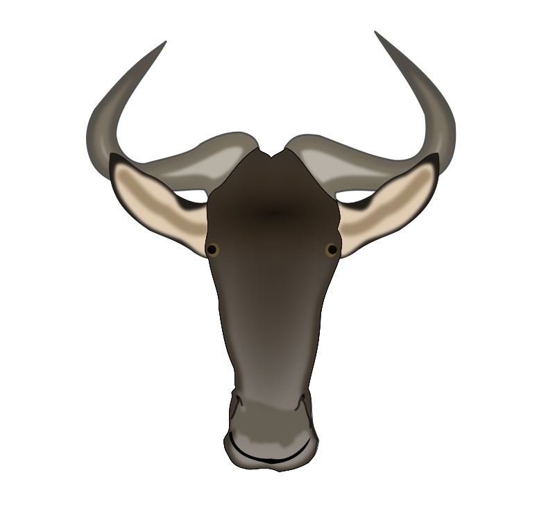 Wildebeest Head