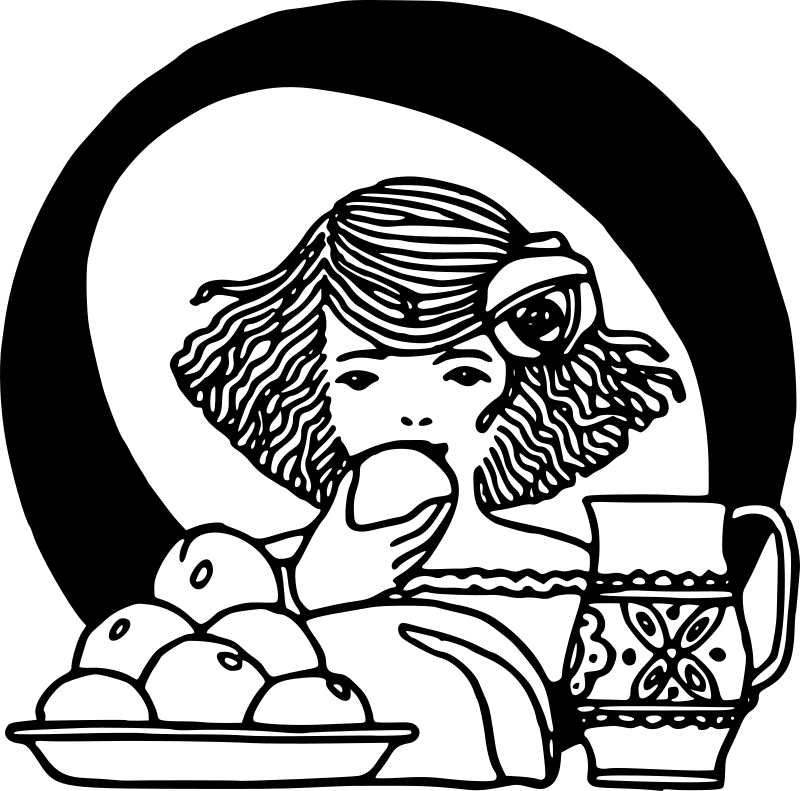 Initial O with oranges