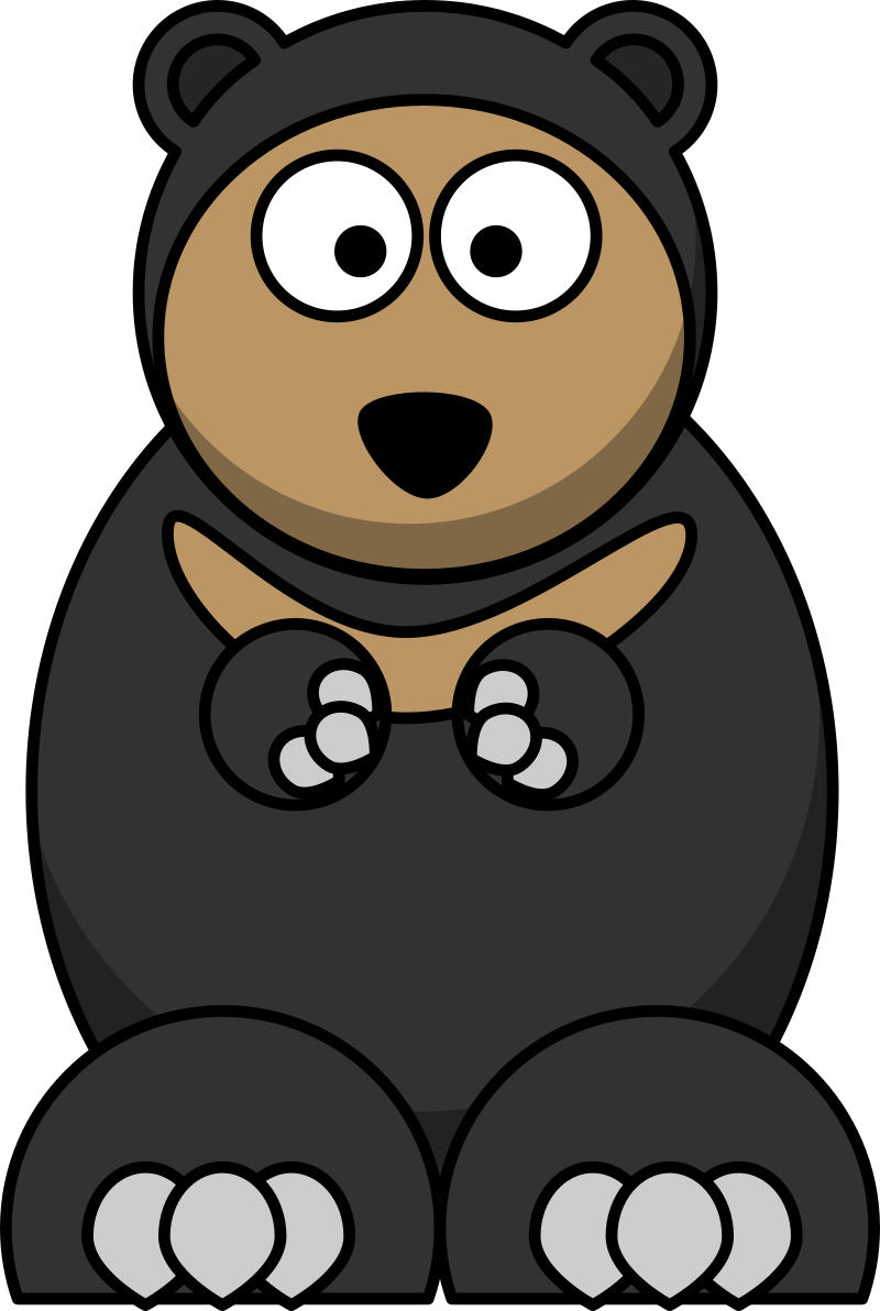 Cartoon Sun Bear