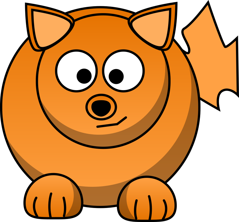 Cartoon Pomeranian