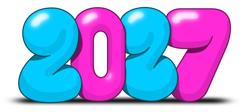 2027 - Bubble style