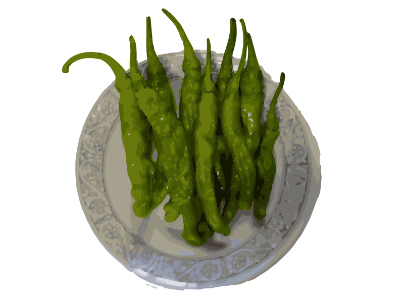 Shishito Peppers - Openclipart