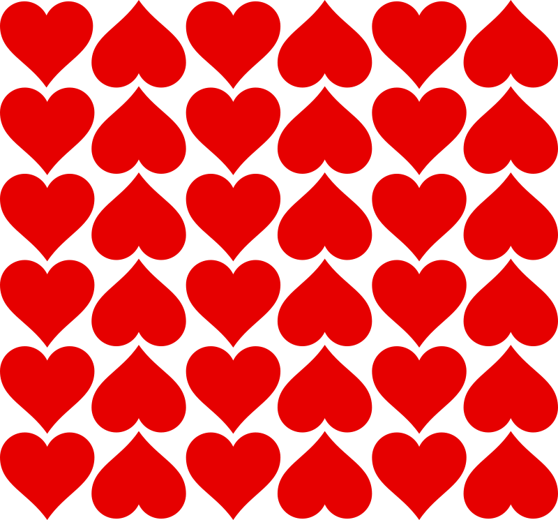 heart tiles