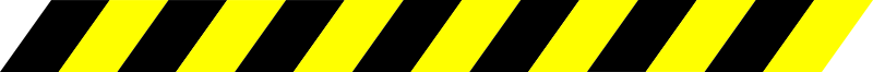 Warning Stripe Black/Yellow