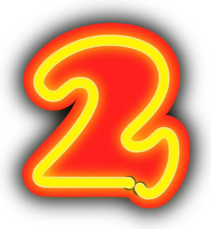 Neon Numerals-2