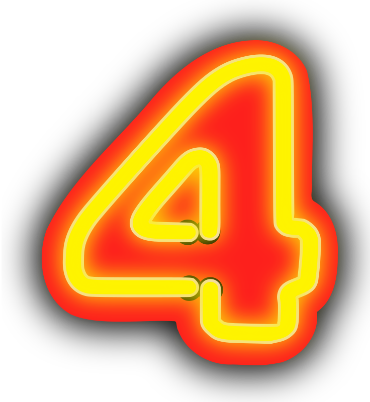 Neon Numerals-4