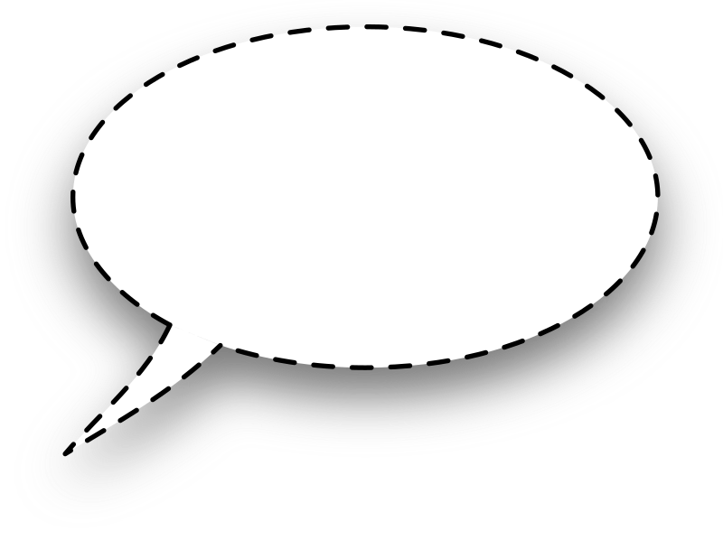 Speech bubble