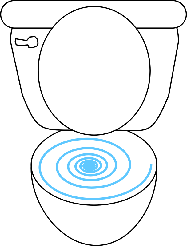 Swirly Toilet