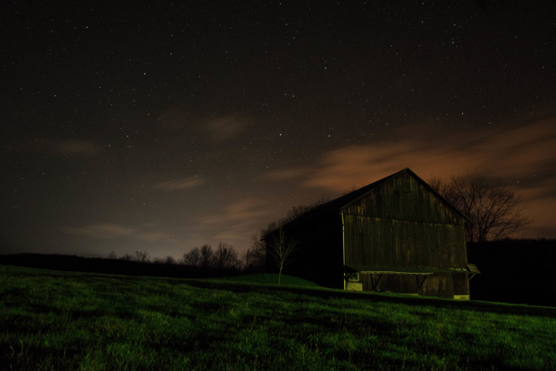 Cottage and Stars