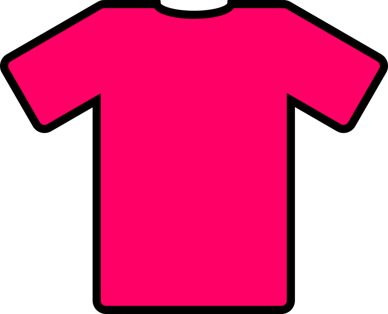 pink t-shirt