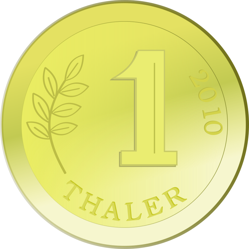 One golden coin