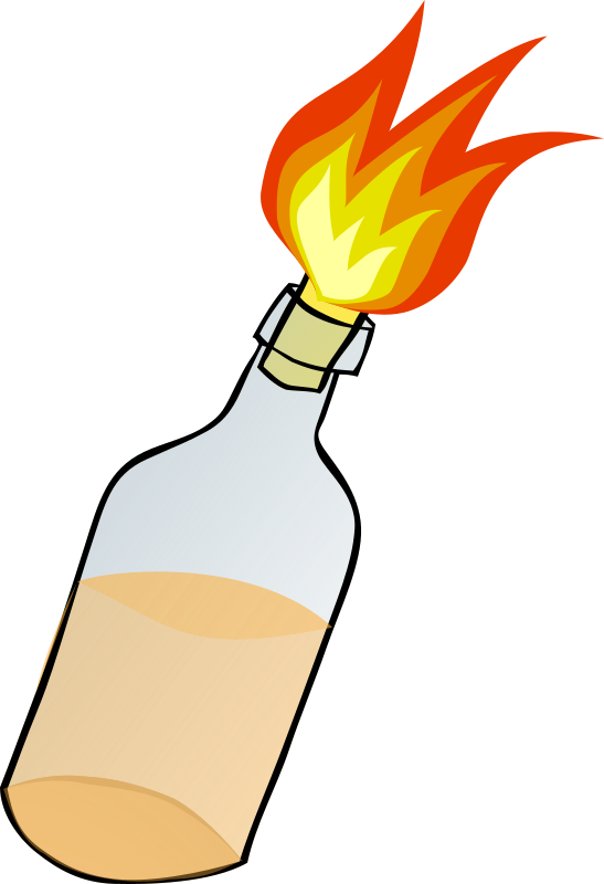 molotov cocktail