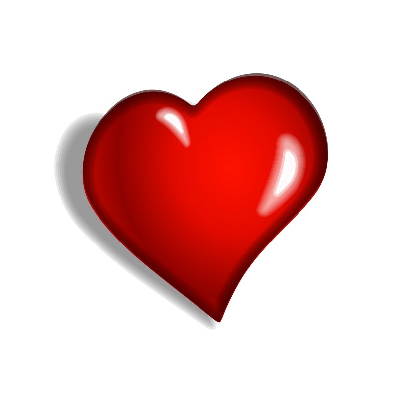 Red Hearts - Openclipart