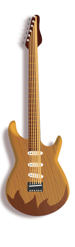 wood guitar