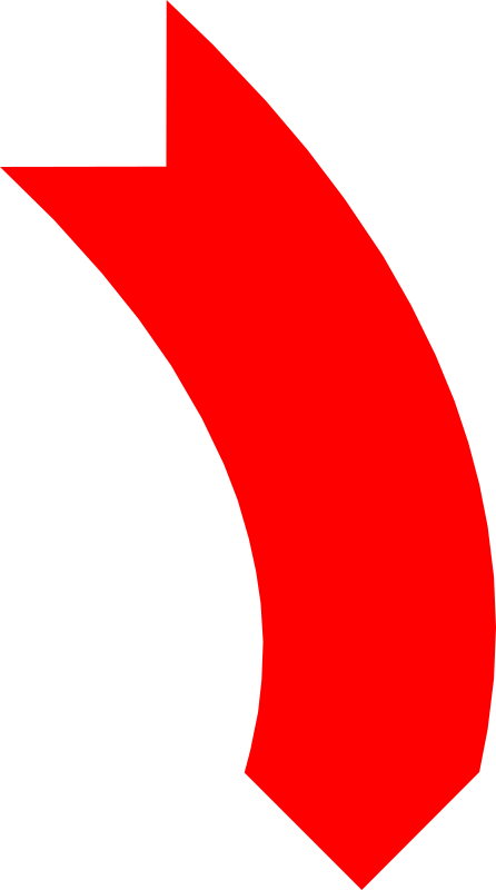 Arrow Down Red