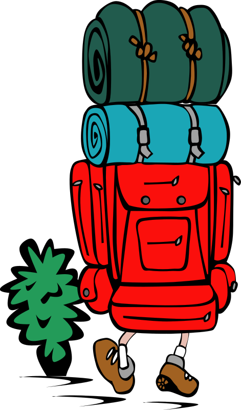 Free clip art Backpack by opensourcebear