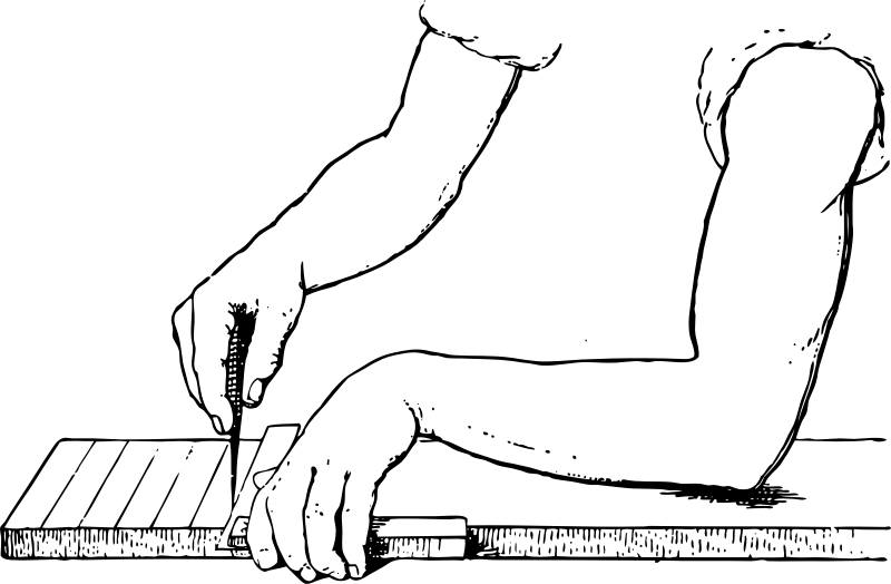 scoring perpendicular lines