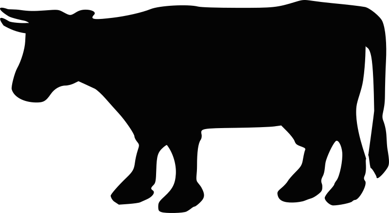 Cow Silhouette 2