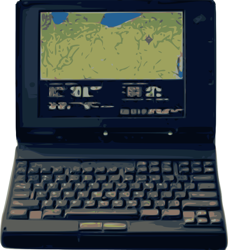 Old Style Laptop