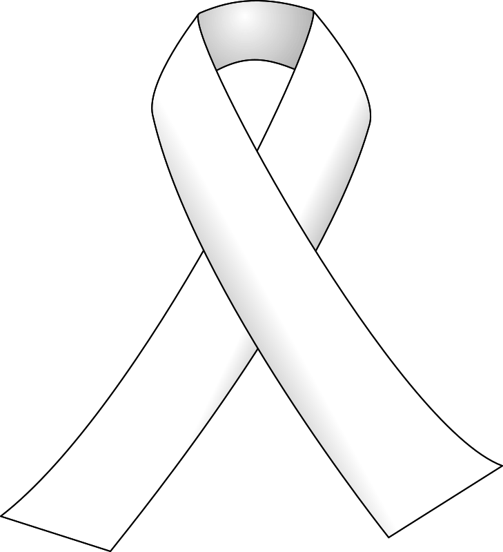 White ribbon