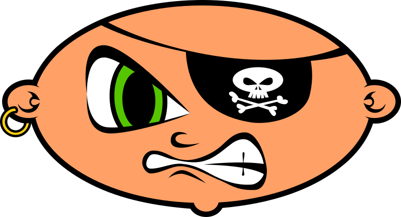 Mean Pirate Kid
