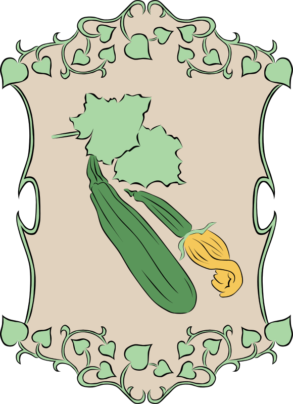 Garden Sign Zucchini