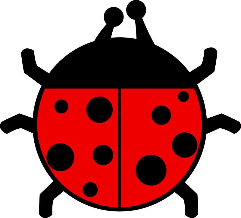 Ladybug flat colors