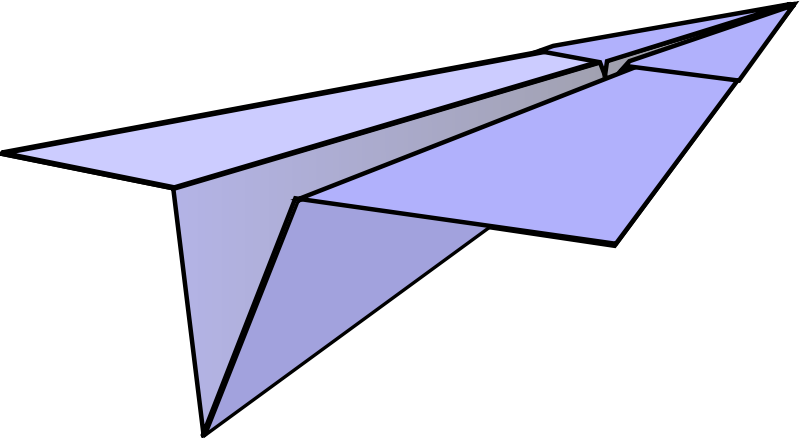 paper airplane