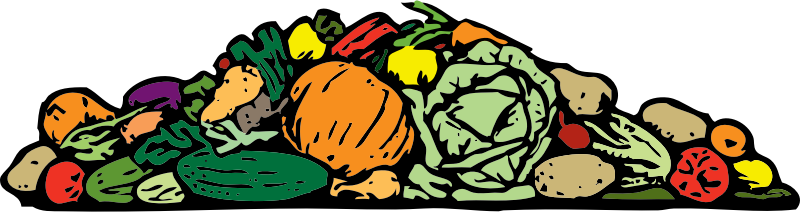 a pile of vegetables