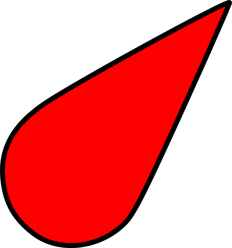 sea chart symbol light red