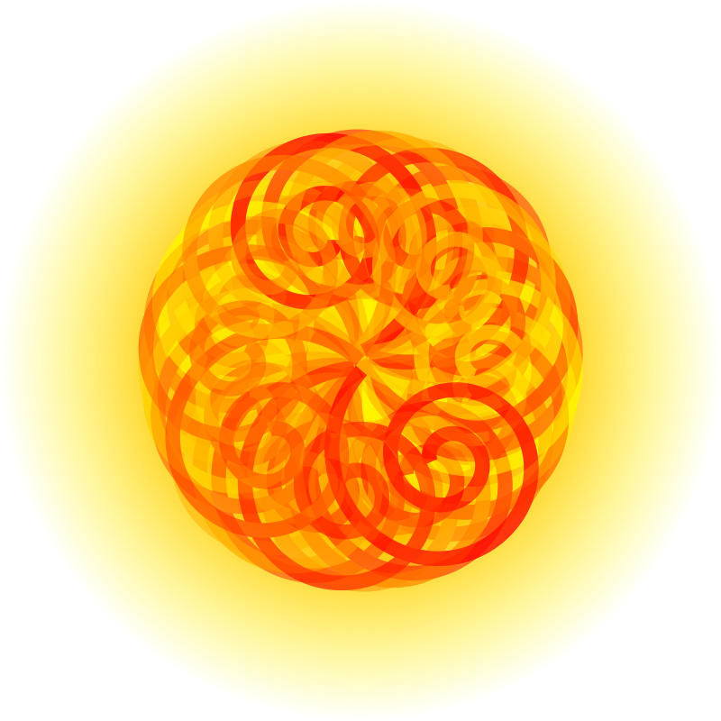 Spiral sun