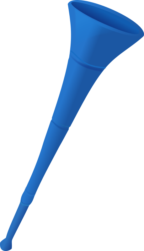 Blue Vuvuzela