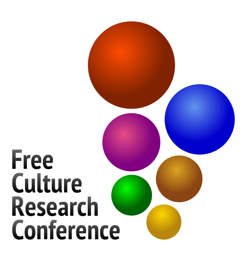 Free Culture Research Conference logo V2