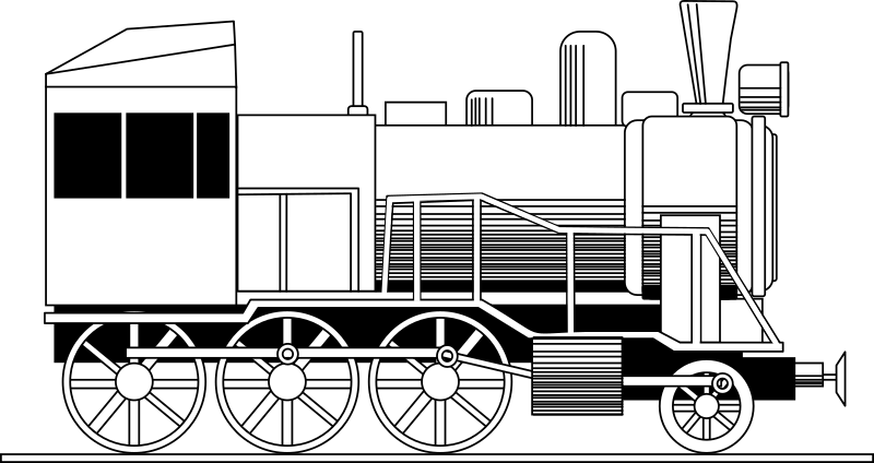 Retro locomotive