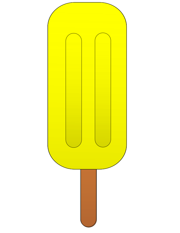 Pineapple popsicle.