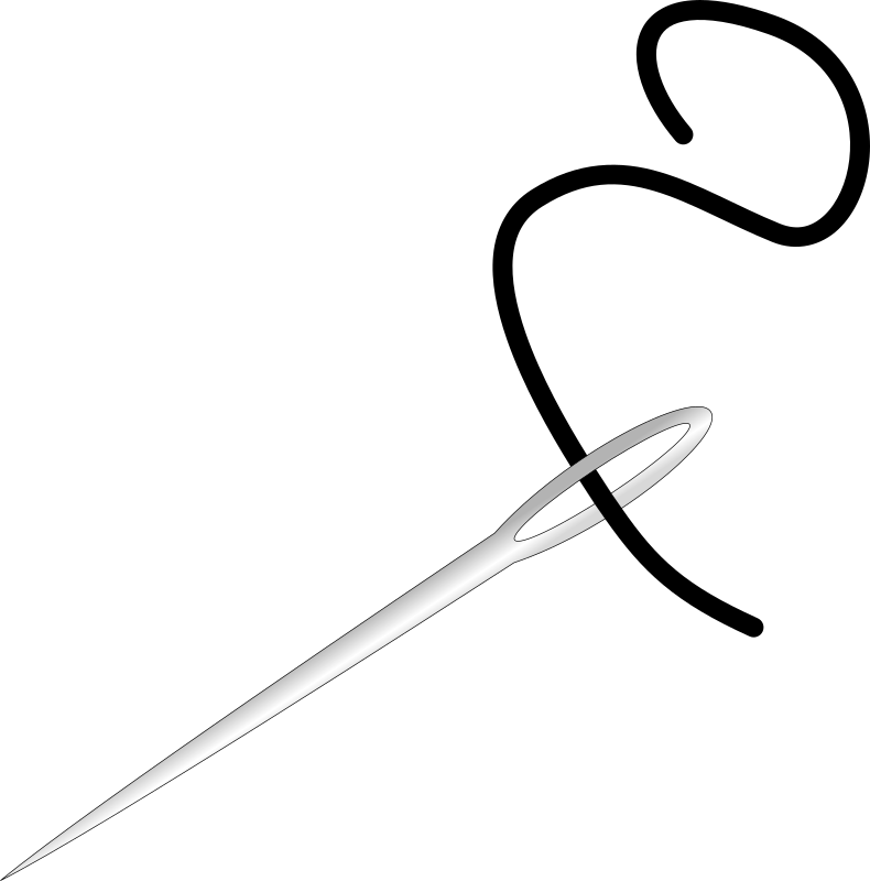 Needle and String - Openclipart