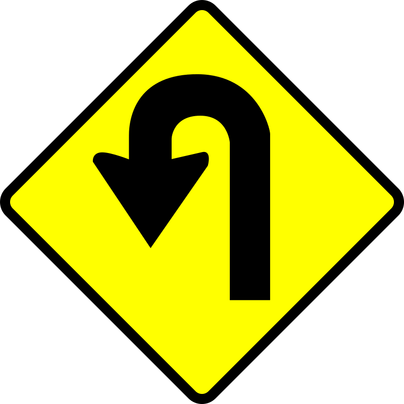 caution-u-turn-openclipart