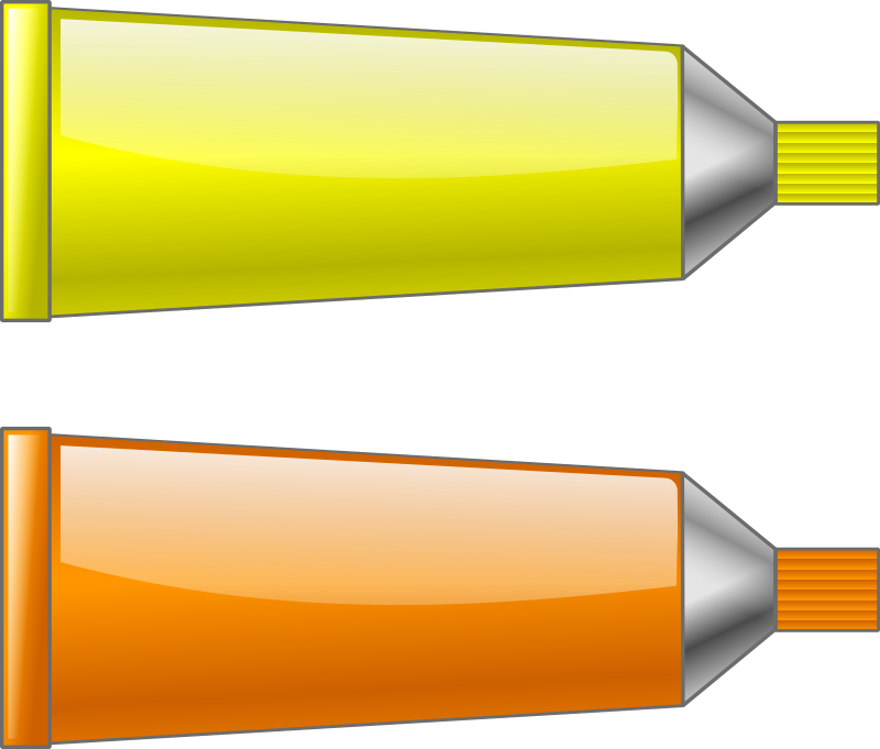 Color tube YellowOrange