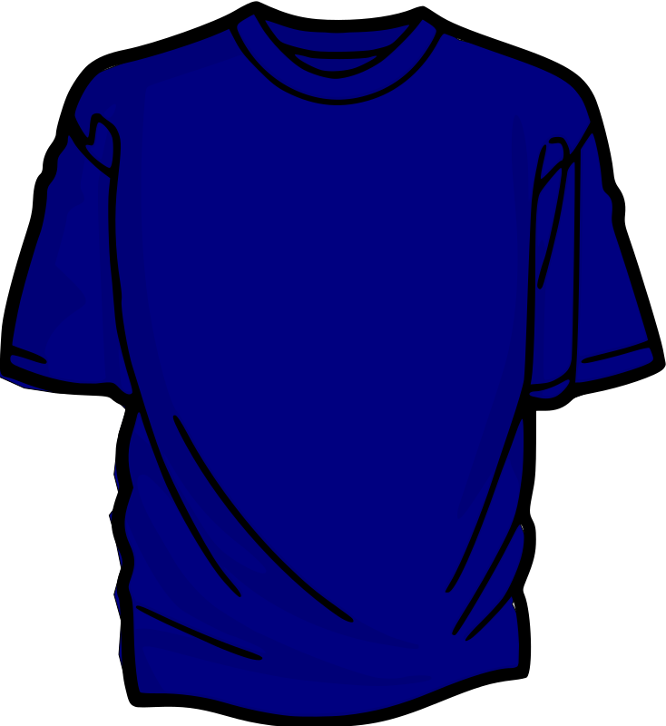 T-Shirt-blue