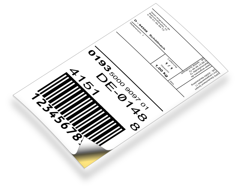 Barcode-Label