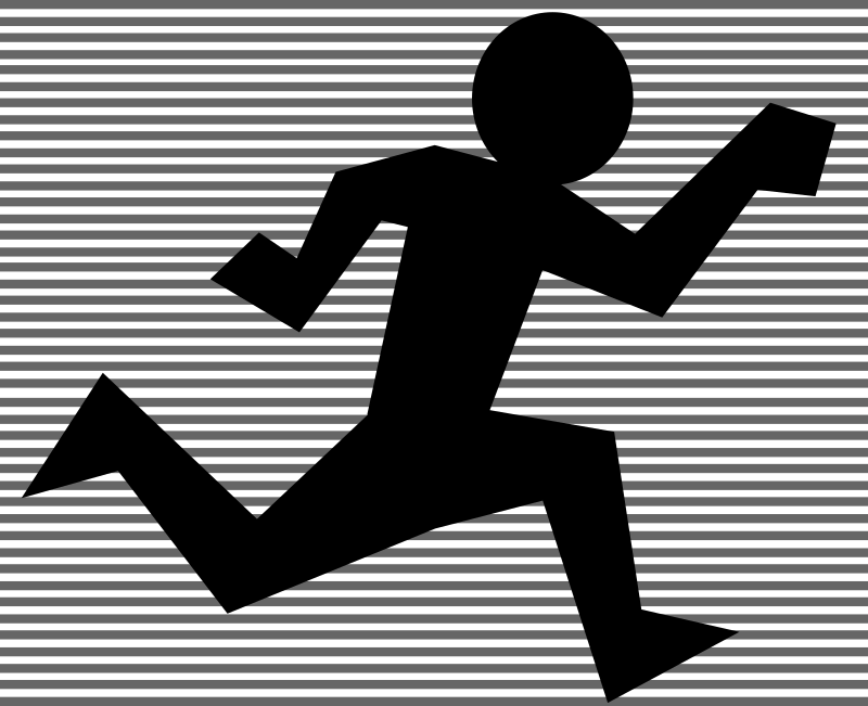 A Man Running