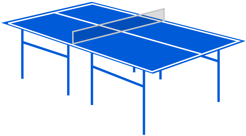 Table tennis table