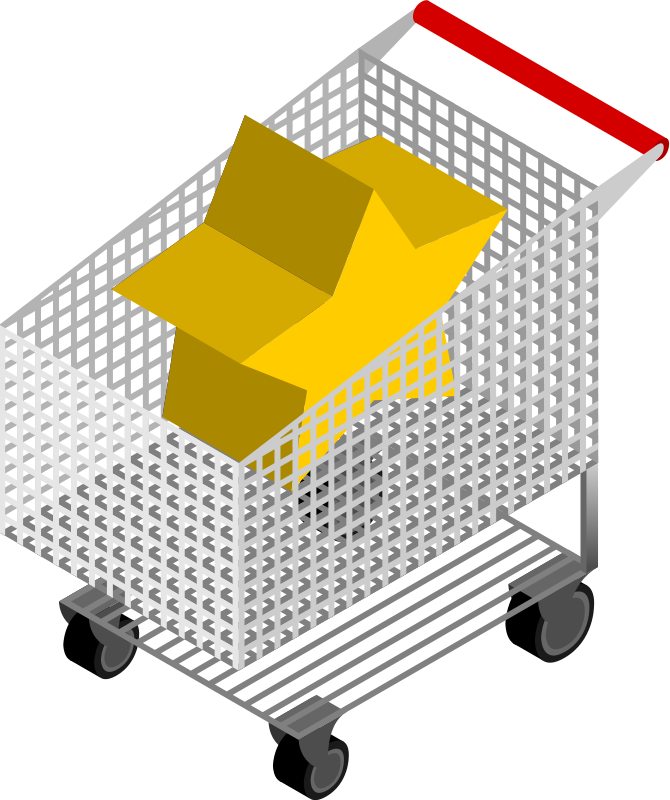 CM Isometric Shopping Cart