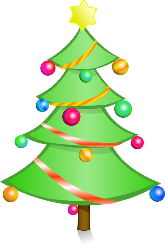 Christmas Tree Openclipart   7654