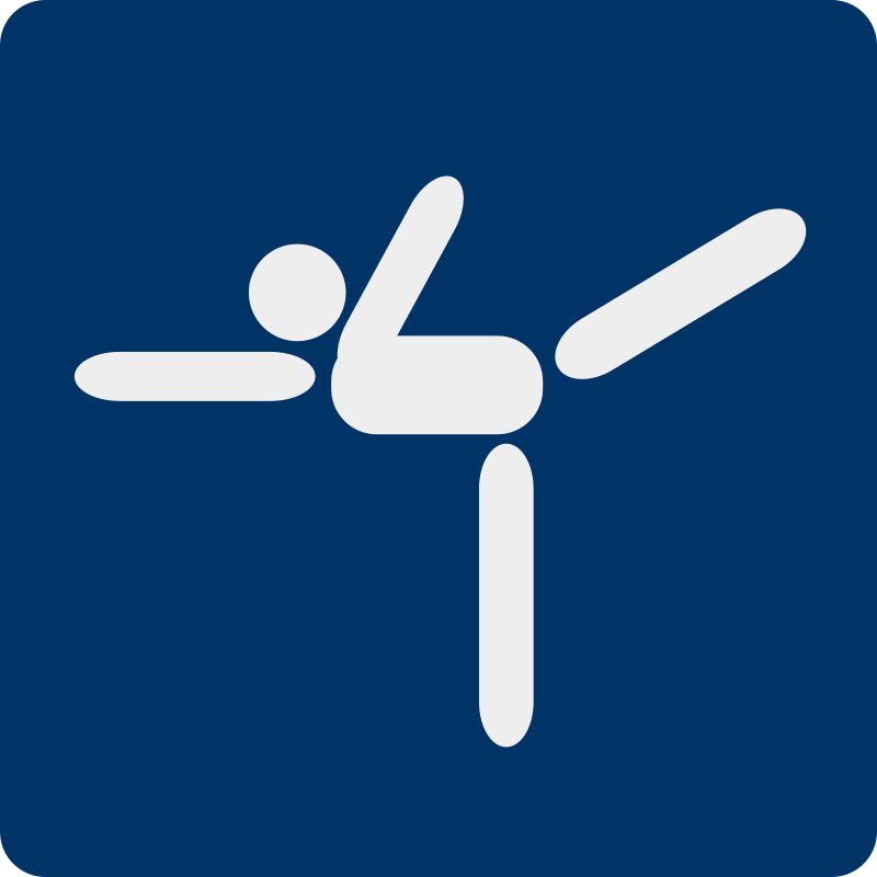 ice skating pictogram